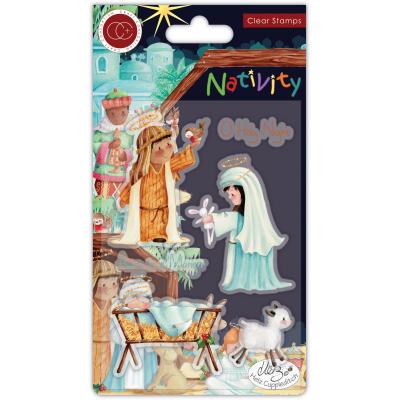Craft Consortium Nativity Clear Stamps - Nativity